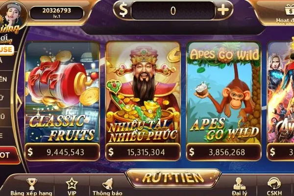 Trò chơi Slot b29 bet