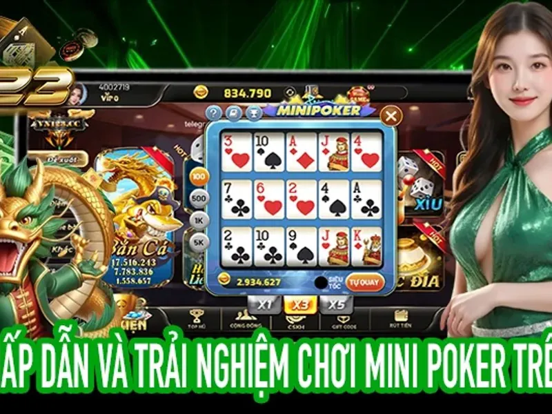 Trò chơi bài poker và các game chiến thuật